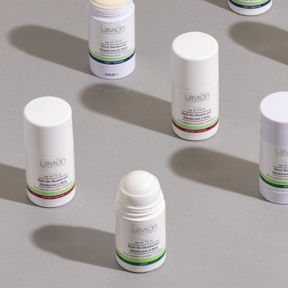 Lavilin 72-Hour Odor Defense Roll-On Deodorant for Women – Alcohol & Paraben-Free