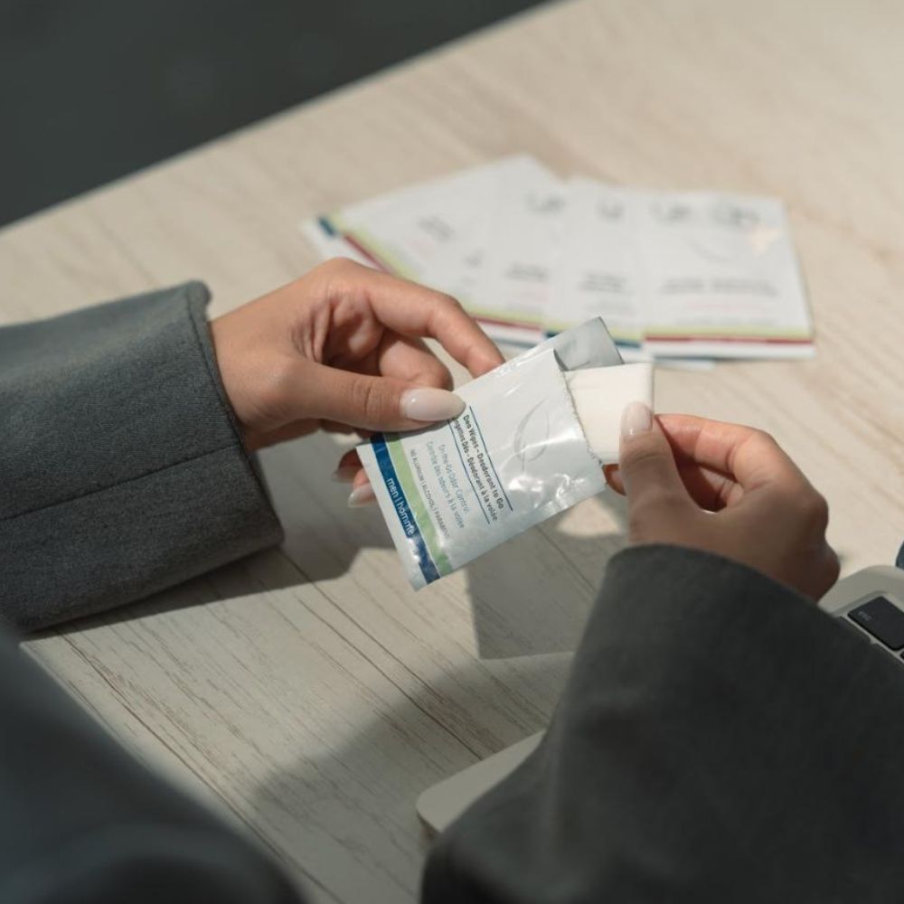 Lavilin Deodorant Wet Wipes for Men (10 Sheets) – On-the-Go Odor Protection, Alcohol-Free