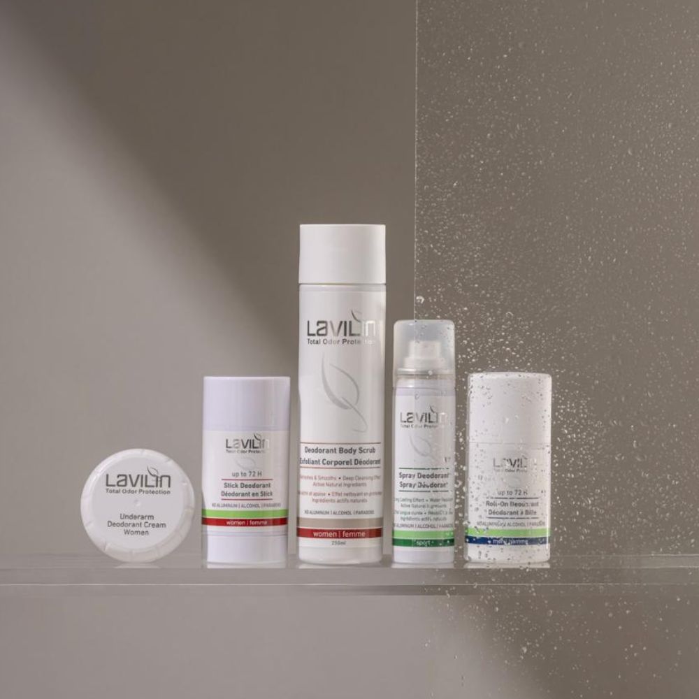 Lavilin Odor-Control Exfoliating Body Scrub – Gentle Cleansing, Long-Lasting Freshness