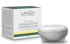 Lavilin 7-Day Odor Protection Deodorant Cream for Foot – Aluminum-Free, Long-Lasting