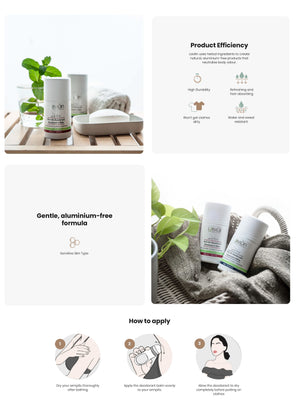 Lavilin roll-on deodorant: product efficiency, gentle aluminium-free formula, how to apply