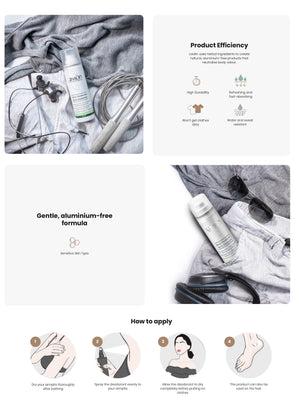 Lavilin body spray: product efficiency, gentle aluminium-free formula, how to apply